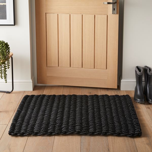 Didsbury Rope Doormat - Charcoal